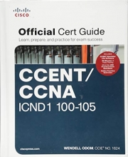 Cover art for CCENT/CCNA ICND1 100-105 Official Cert Guide