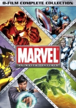 Cover art for Marvel Animated Features: 8-Film Complete Collection