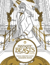 Cover art for Fantastic Beasts and Where to Find Them: Magical Characters and Places Coloring Book