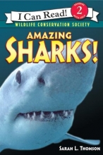 Cover art for Amazing Sharks! (I Can Read Level 2)
