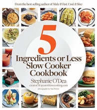 Cover art for Five Ingredients or Less Slow Cooker Cookbook