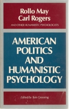 Cover art for American politics and humanistic psychology