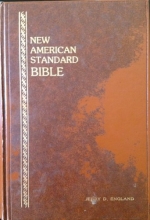 Cover art for Holy Bible, New American Standard, Wide Margin Reference No. 792Br Brown