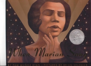 Cover art for When Marian Sang by Brian Selznick Pam Munoz Ryan (2003-05-03)