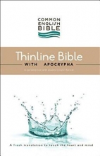 Cover art for CEB Common English Thinline Bible with Apocrypha Hardcover