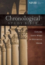 Cover art for NIV, Chronological Study Bible, Hardcover