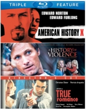 Cover art for American History X / A History of Violence / True Romance  [Blu-ray]