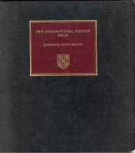 Cover art for New International Version Bible (NIV Cambridge Study Loose Leaf Version)