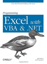 Cover art for Programming Excel with VBA and .NET: Solve Real-World Problems with Excel