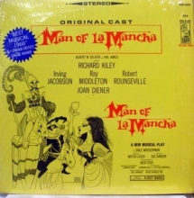 Cover art for Man of La Mancha Musical Original Broadway Cast Record