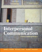 Cover art for Interpersonal Communication: A Goals Based Approach