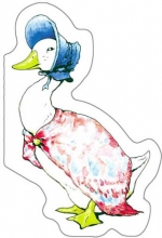 Cover art for Jemima Puddle-Duck Giant Shaped Board Book (Peter Rabbit)