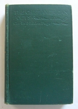 Cover art for The Chief American Poets 1905 FIRST EDITION