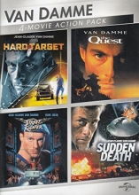 Cover art for Hard Target / The Quest / Street Fighter / Sudden Death [Van Damme 4-Movie Action Pack]
