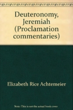 Cover art for Deuteronomy, Jeremiah (Proclamation commentaries)