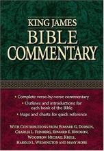 Cover art for King James Bible Commentary