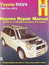 Cover art for Toyota RAV4 1996 thru 2012 (Haynes Repair Manual)