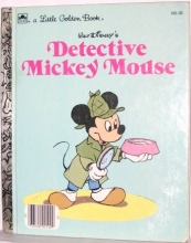 Cover art for Walt Disney's Detective Mickey Mouse (A Little Golden Book)