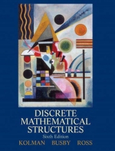 Cover art for Discrete Mathematical Structures (6th Edition)