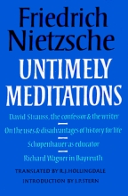 Cover art for Untimely Meditations (Texts in German Philosophy)