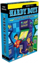 Cover art for The Hardy Boys Secret Files Collection Books 1-5: Trouble at the Arcade; The Missing Mitt; Mystery Map; Hopping Mad; A Monster of a Mystery (Hardy Boys: The Secret Files)