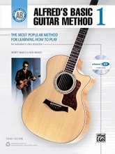 Cover art for Alfred's Basic Guitar Method, Bk 1: The Most Popular Method for Learning How to Play, Book & Enhanced CD (Alfred's Basic Guitar Library)