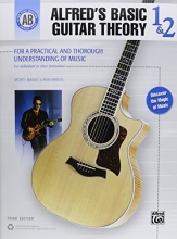 Cover art for Alfred's Basic Guitar Theory, Bk 1 & 2: The Most Popular Method for Learning How to Play (Alfred's Basic Guitar Library)