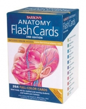 Cover art for Barron's Anatomy Flash Cards, 2nd Edition