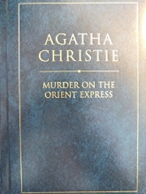 Cover art for murder on the orient express