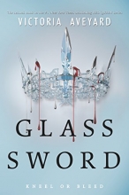Cover art for Glass Sword (Red Queen)