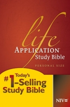 Cover art for NIV Life Application Study Bible, Second Edition, Personal Size (Softcover)