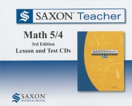 Cover art for Hs Teacher Algebra Kit, Level 5/4 (Saxon Math 5/4 Homeschool)