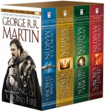 Cover art for George R. R. Martin's A Game of Thrones 4-Book Boxed Set: A Game of Thrones, A Clash of Kings, A Storm of Swords, and A Feast for Crows (A Song of Ice and Fire)