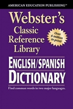Cover art for Webster's English SPANISH Dictionary