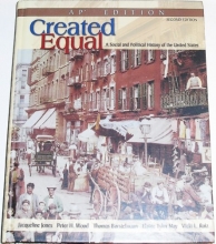 Cover art for Created Equal: A Social and Political History of the United States