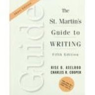 Cover art for St. Martin's Guide to Writing