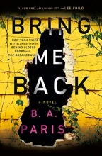 Cover art for Bring Me Back: A Novel