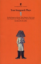 Cover art for Tom Stoppard Plays: The Real Inspector Hound/Dirty Linen/Dogg's Hamlet/Cahoot's Macbeth/After Magritte/ New-found-land (Contemporary Classics)