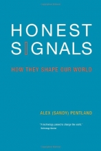 Cover art for Honest Signals: How They Shape Our World (MIT Press)