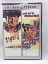 Cover art for John Wayne Double Feature - The Cowboys / Chisum