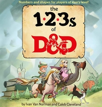 Cover art for 123s of D&D (Dungeons & Dragons Children's Book)