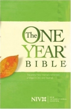 Cover art for The One Year Bible NIV