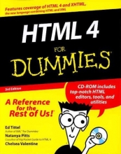 Cover art for HTML 4 for Dummies (with CD-ROM)