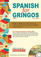 Cover art for Spanish for Gringos, Level 1: with MP3 CD (Barron's Foreign Language Guides)