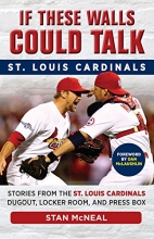 Cover art for If These Walls Could Talk: St. Louis Cardinals: Stories from the St. Louis Cardinals Dugout, Locker Room, and Press Box