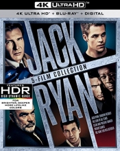 Cover art for Jack Ryan 5-Film Collection UHD 4K