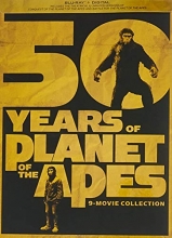 Cover art for 50 Years Of Planet Of The Apes: 9-movie Collection [Blu-ray]