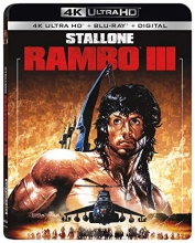 Cover art for RAMBO III 4K Ultra HD + Blu-ray + Digital