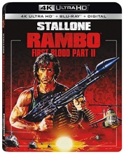 Cover art for Rambo: First Blood Part II 4K Ultra HD + Blu-ray + Digital