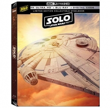 Cover art for Solo: A Star Wars Story 4K Limited Edition Steelbook 
